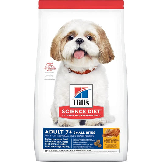 Alimento Seco Para Perros Hills Science Diet Adulto 7+ Bocados Pequeños 4 Lb