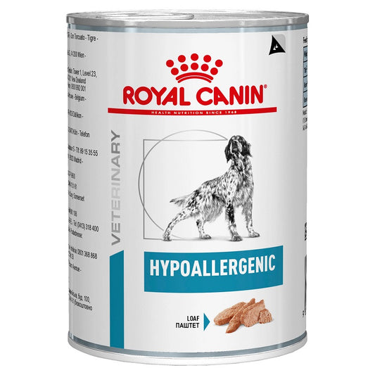 Alimento Húmedo en Lata Para Perros Royal Canin Hipoalergenico