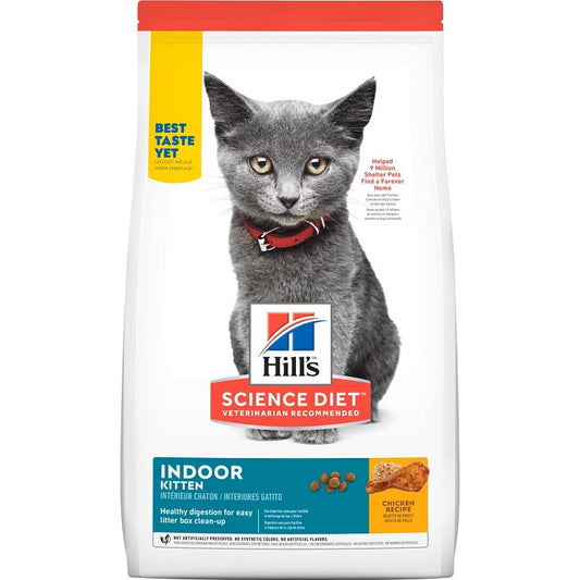 Alimento Seco Para Gatitos Hills Science Diet Indoor 3.5 LB