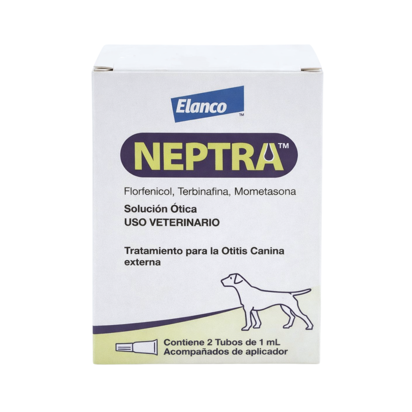 Tratamiento para La Otitis Neptra Otic Solution 1 ml