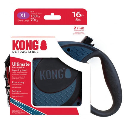 Correa Retráctil Kong Azul-Xl