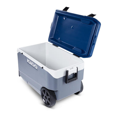Cooler Igloo con Rueda Azul/Gris 90QT