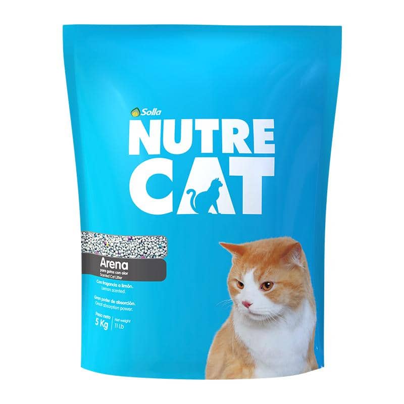 Arena para Gato Nutrecat Refill 5 Kg