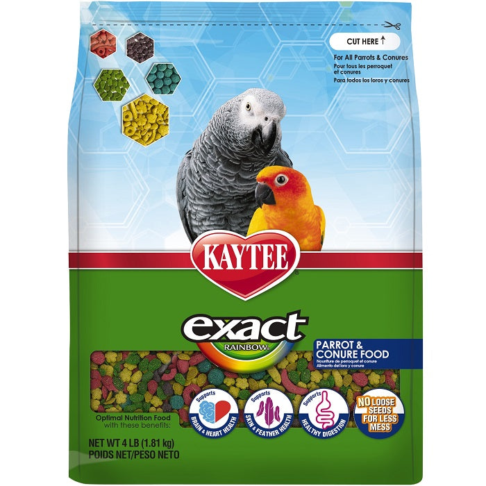 Alimento Kaytee Exact para Loro Y Conuro Rb 4 Lb