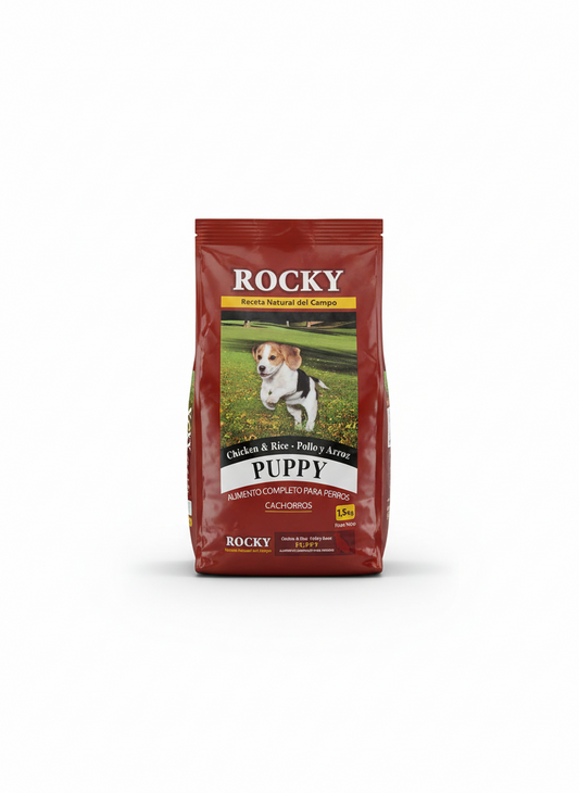 Alimento Rocky para Cachorros 1.5 Kg