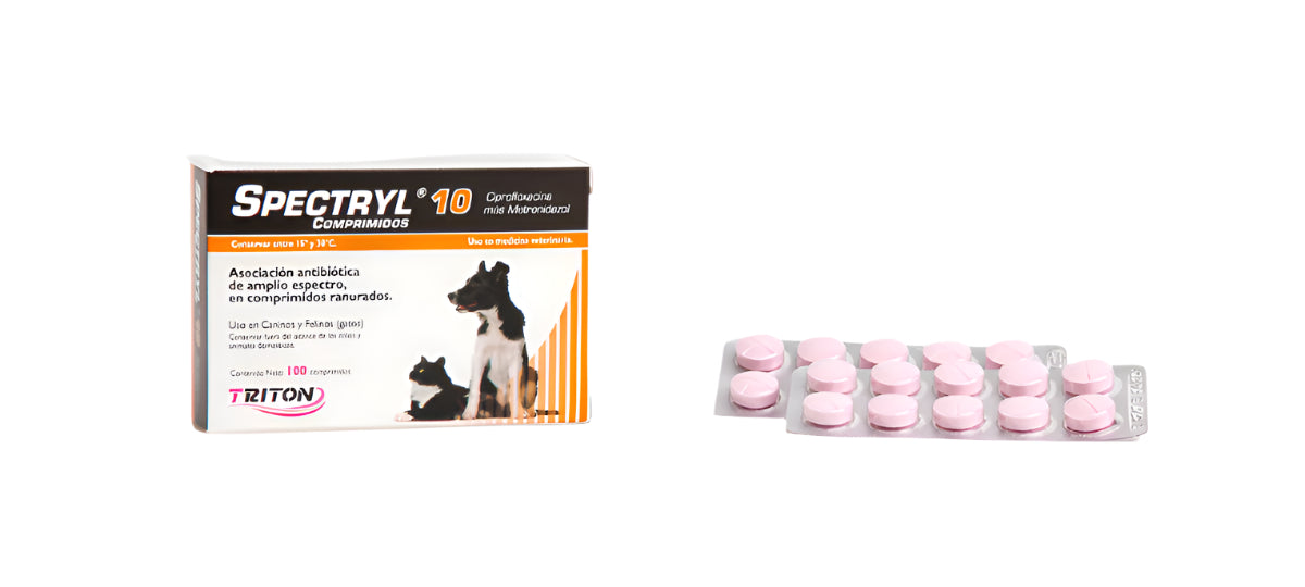 Spectryl 10 Mg 20 Tabletas – MELO Pet and Garden