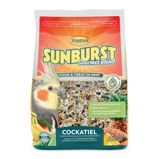 Alimento Higgins Sunburst para Cacatúa 3 Lb