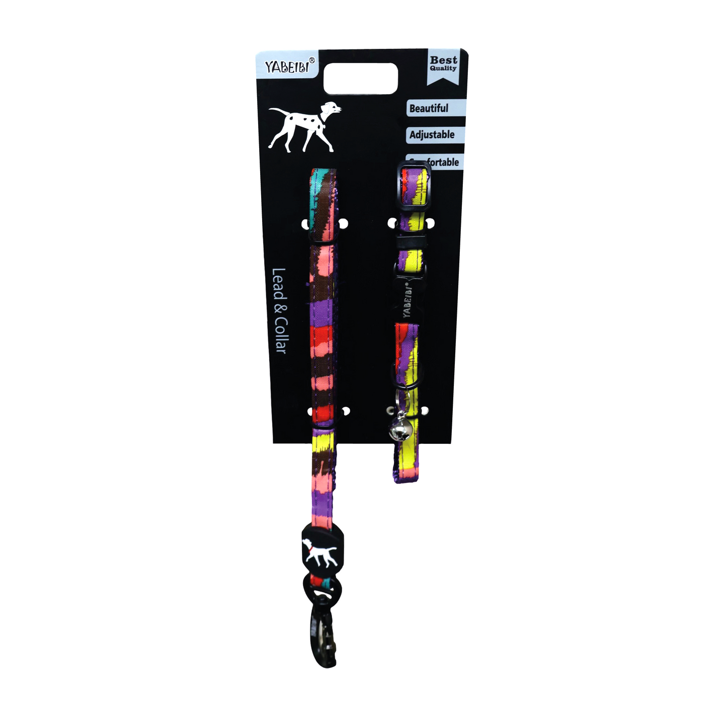 Guia y Collar Purpura 10Mm X 48"