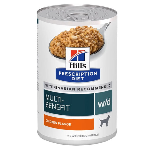 Alimento Húmedo en Lata Para Perros Hills Prescription Diet W/D 13 Oz