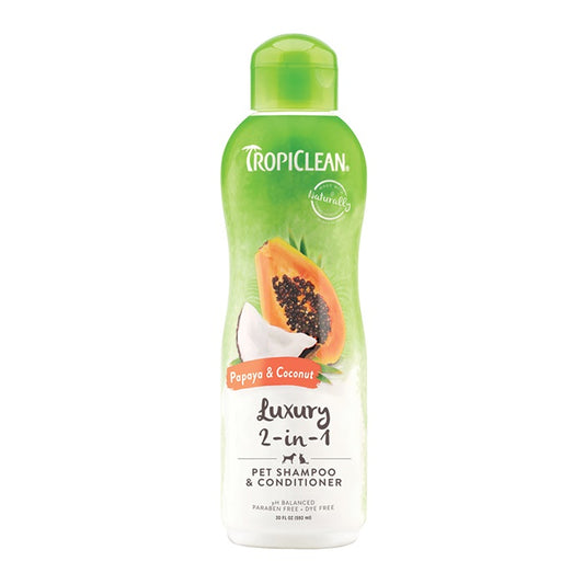 Tropiclean Shampoo Papaya 20Oz